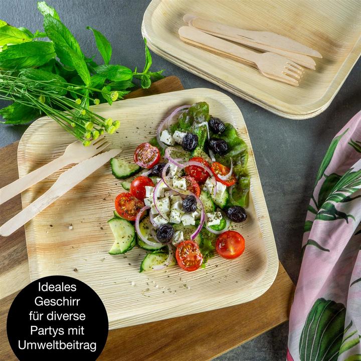 Image du produit Moritz & Moritz Vaisselle en feuille de palmier (25 x)