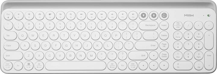 Produktbild Xiaomi MIIIW MWBK01 Wireless White US Keyboard (mi 20210528142225) (Kabellos)