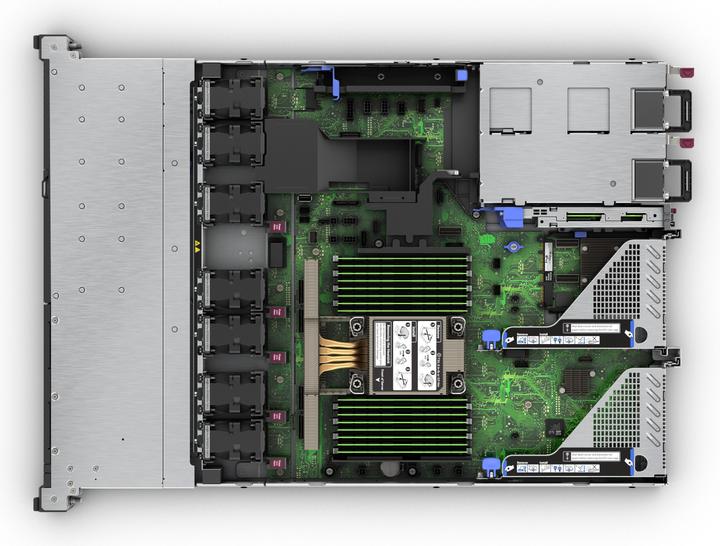 Produktbild HPE ProLiant DL320 Gen11 4410Y 12-core 1P -R MR408i-o 8SFF PS Server (Intel Xeon Silver 4410Y, 16 GB, Rack Server)