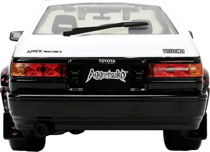 Actual product image Jada Aggretsuko 1986 Toyota Trueno AE86 1:24