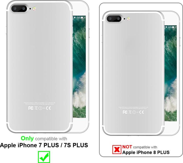 Produktbild Cadorabo Universale Schutzhülle für Apple iPhone 7 PLUS / 7S PLUS Tasche mit Gürtelclip (Apple iPhone 7 Plus, Apple iPhone 7s Plus)