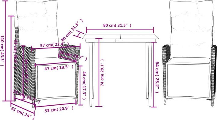 Immagine prodotto VidaXL Nichjo (80 cm)
