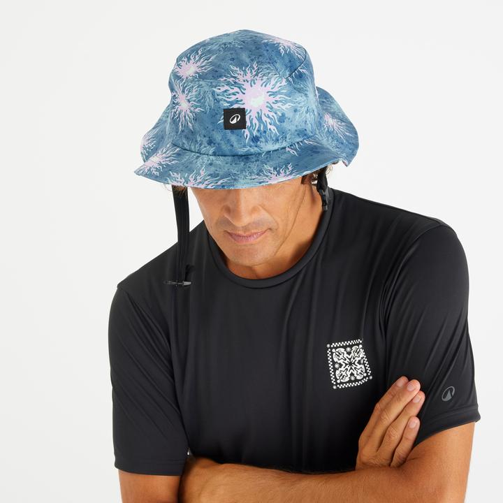 Produktbild Olaian Surf-Hut Damen/Herren 500 Yingyang blau (One Size)