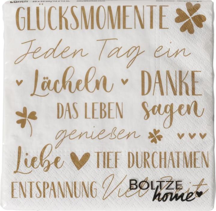Boltze Home Servietten Luck 20er Pack (20 x)