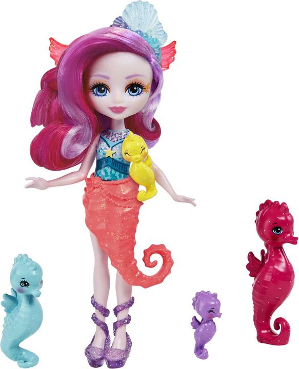 Enchantimals Ocean Kingdom Sedda Seahorse Family Dolls
