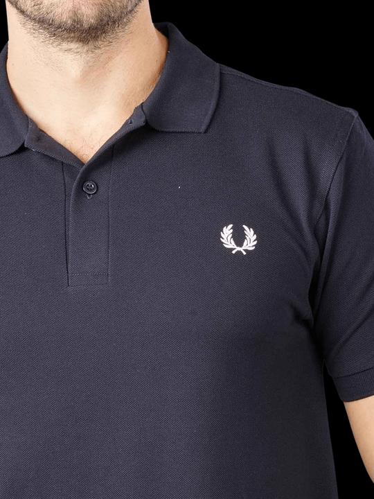 Actual product image Fred Perry Plain Polo Shirt navy (XL)