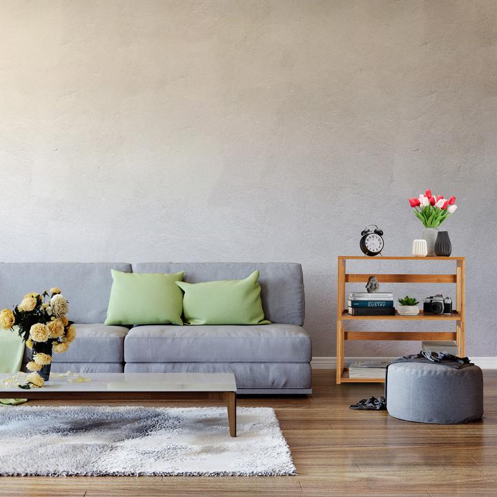 Actual product image Relaxdays Stacking Bamboo Shelf (60 x 30 x 30 cm)