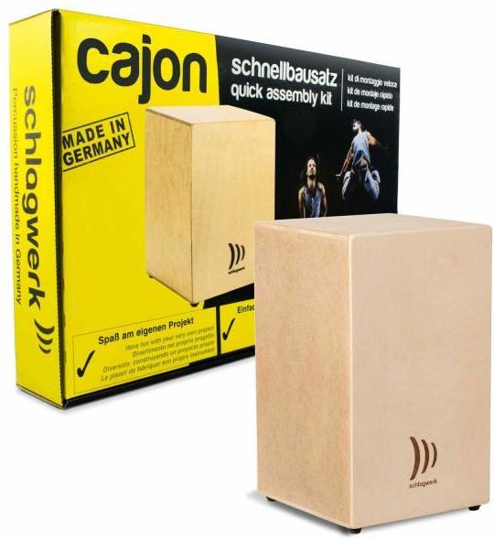 Produktbild Schlagwerk CBA20S Cajon Bausatz mit Tasche Pink und Sitzpad (Cajon)