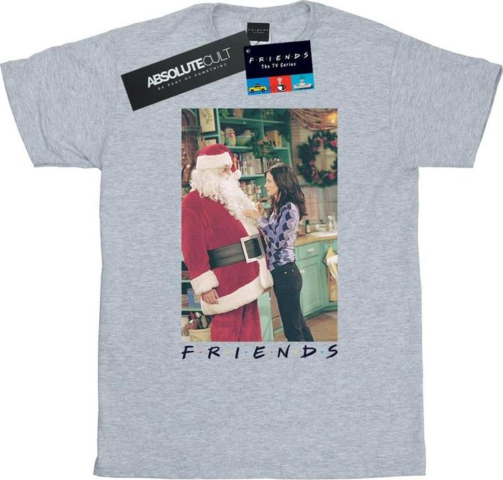 Actual product image Friends Mens Chandler Claus T-Shirt (S)