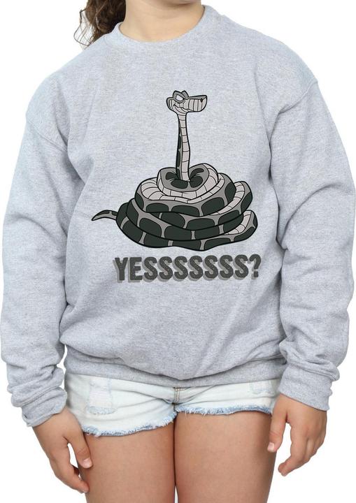 Produktbild Disney The Jungle Book Kaa Yesssss Sweatshirt Mädchen (152, 158)
