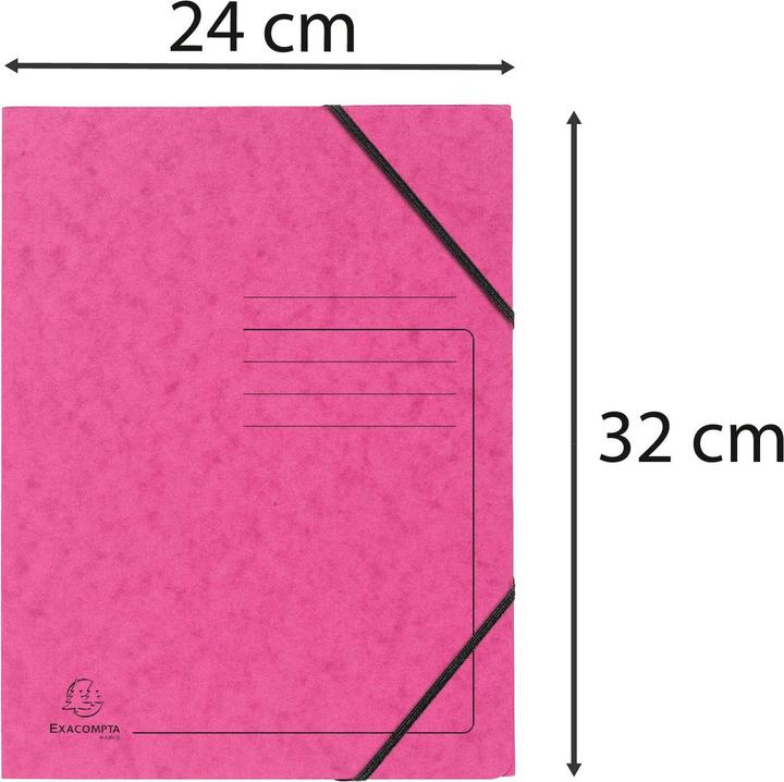 Produktbild Exacompta Sammelmappe mit Gummizug (A4, 625 x)