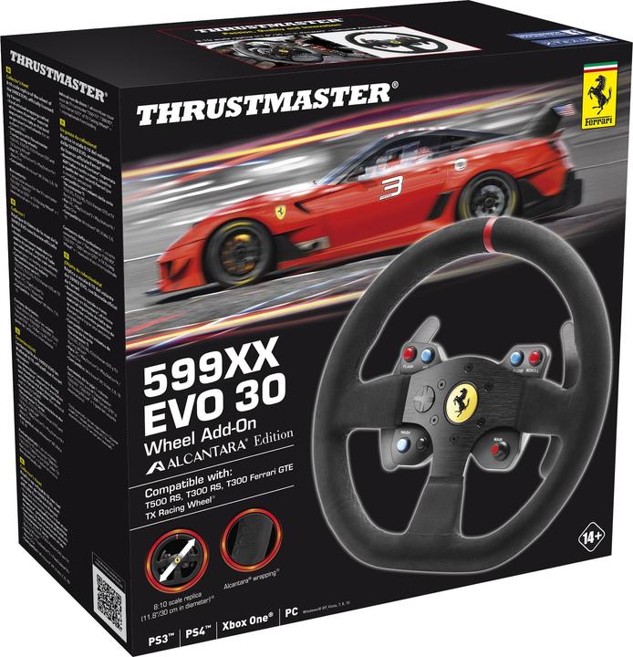 Produktbild Thrustmaster 599XX EVO 30 Felgenaufsatz Alcantara Edition (PC, PS3, PS4, Xbox One X, Xbox Series X, Xbox One S, Xbox Series S)
