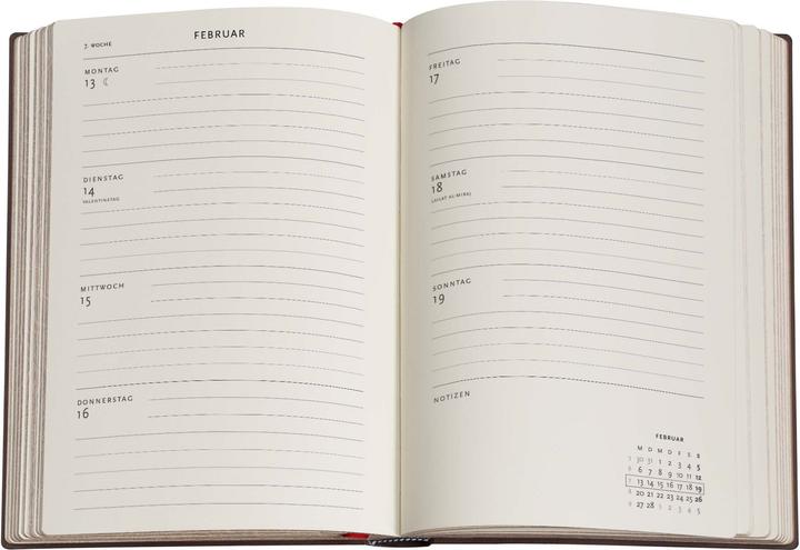 Image du produit Paperblanks PAPERBLAN Agenda Gaudis Sonne Mini 25/26 DD0529-3 1W/2S 18M DE HOR HC 9.5x14cm (9,5 x 14 cm, Allemand)