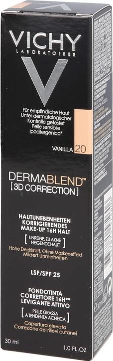 Image du produit Vichy Dermablend 3D Correction (20 Vanille)