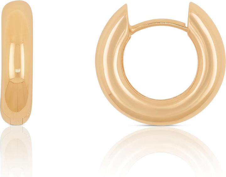Muau Creolen (Rotgold, 18K 750)