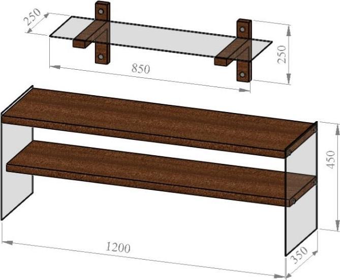 Image du produit Skye Decor Aurelie (120 x 45 x 35 cm)