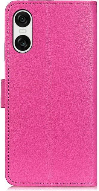 Actual product image MU Classic Litchi Leather Bookcover Series (Sony Xperia 10 VI)