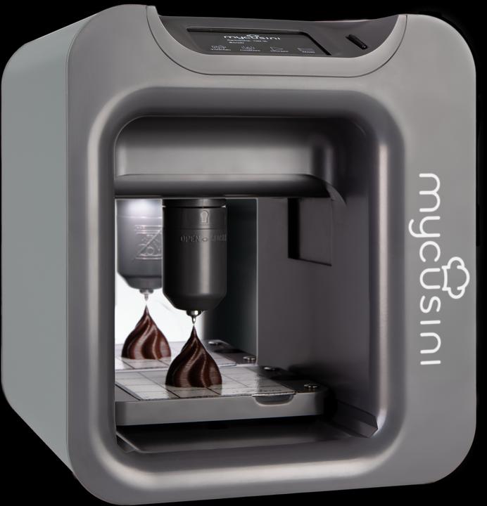 Actual product image Mycusini 3D chocolate printer 2.0 Elegant Grey