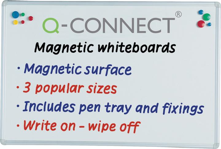 Image du produit Q-Connect Tableau blanc en acier (180 x 90 cm)