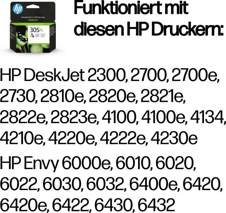 Image du produit HP 305XL (M, C, Y)