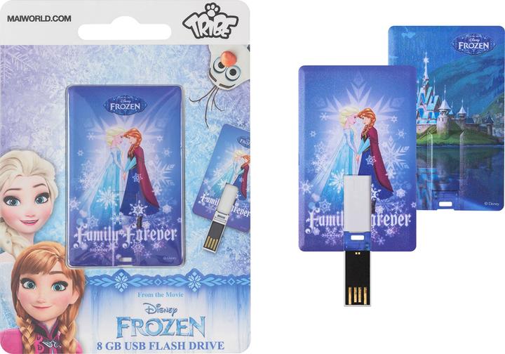Tribe Frozen Family Forver USB Flash Drive USB Type-A 2.0 Multicolor (8 GB, USB-A)