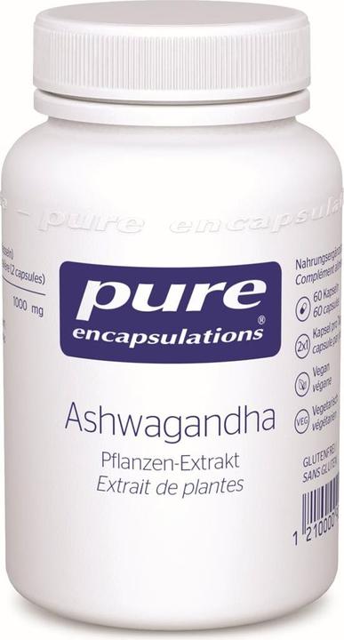 Produktbild Pure encapsulations Ashwagandha (60 Stück, Kapseln, 75 g)