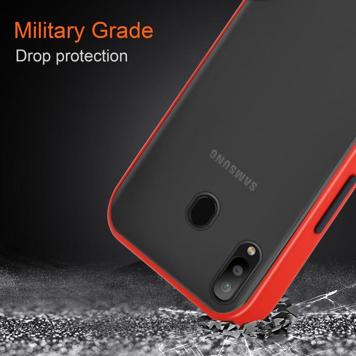 Actual product image Cadorabo Hybrid Matt Cover (Samsung Galaxy M30)