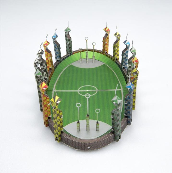 Actual product image Metal Earth Harry Potter Quidditch Pitch