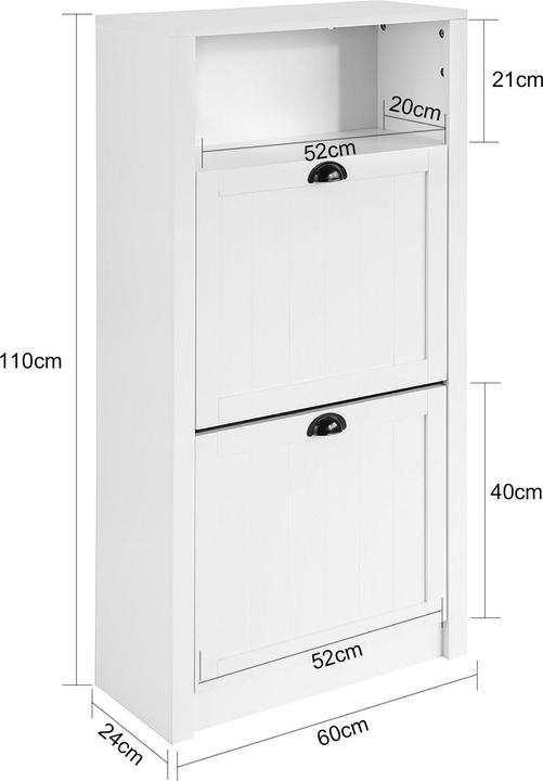 Produktbild SoBuy Stanley (61 x 110 x 24 cm)