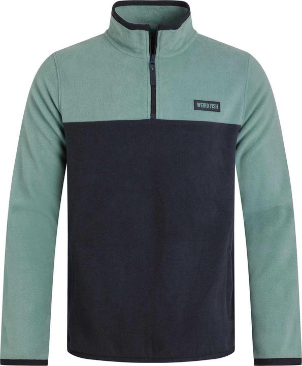 Produktbild Weird Fish Tristan FleeceOberteil mit kurzem Reissverschluss (3XL)