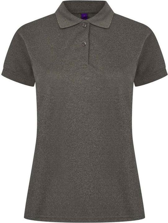 Actual product image Henbury Womens/Ladies Pique Polo Shirt (XL)