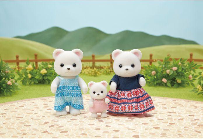 Produktbild Sylvanian Families Sylvanian Eisbärenfamilie