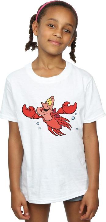Immagine prodotto Disney The Little Mermaid Sebastian Bubbles Maglietta Ragazze (116)