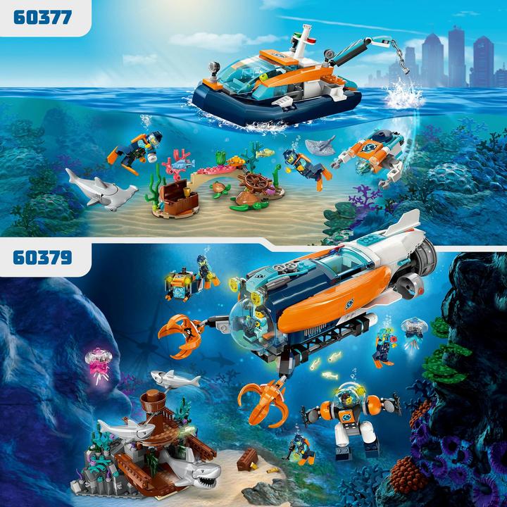 Image du produit LEGO Sous-marin d'exploration (60379, LEGO City)