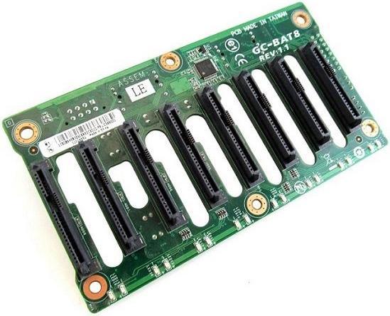 Actual product image Lenovo DCG ThinkSystem Backplane Kit SR530/SR630 2.5 inch SATA/SAS 8-Bay