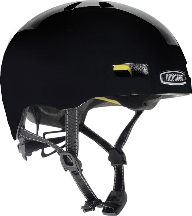Actual product image Nutcase Street Solid MIPS helmet, Gloss, Onyx, L | 60-64cm (Limited Edition) (60 - 64 cm)