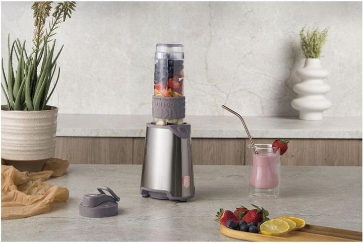 Image du produit BerlingerHaus Mixeur design avec bouteille sport 570ml, 300 W, taupe (300 W)