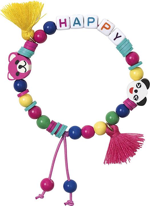 Image du produit Rico Set de mini bracelets de perles, Hap.7090.86.15 (5 cm, Nylon, Matières plastiques)