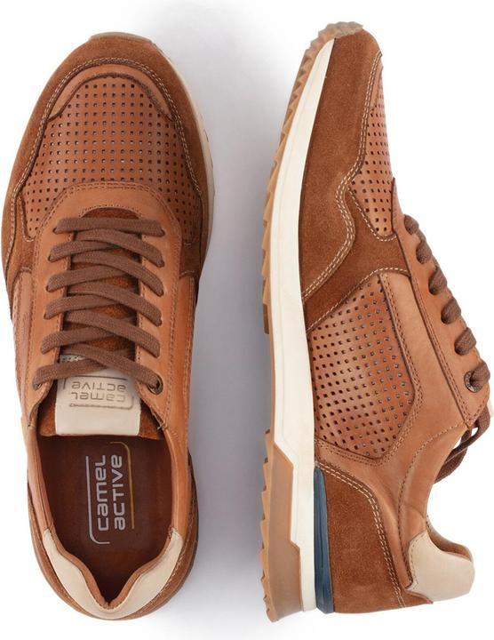 Produktbild Camel Active Halbschuh Split/Nappa TAN/WEISS (49)