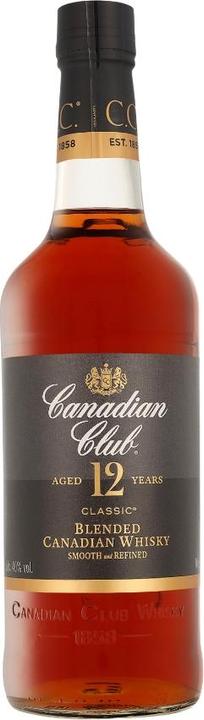 Produktbild Canadian Club CLASSIC 12 Years Old Small Batch Blended Canadian Whisky 40% Vol. 0,7l (Canadian Whisky)