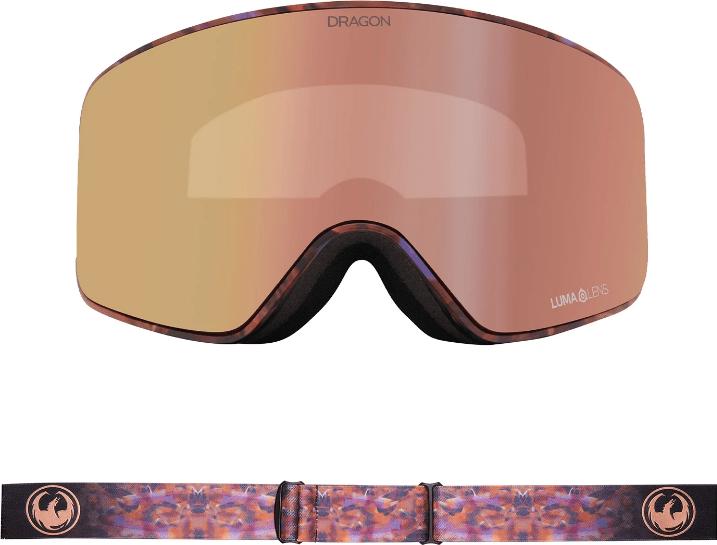 Produktbild Dragon Alliance NFX MAG OTG Brille - Amethyst Lumalens Rose Gold Ionized & Lumalens Violette Linse