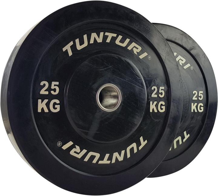 Produktbild Tunturi Bumper Plate Hantelscheiben 50 mm 25 kg (1 x 25 kg)