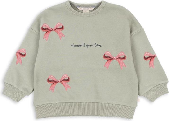 Konges Slojd Lou Bow Sweatshirt Tea (80)