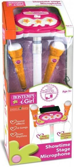 Actual product image Bontempi Stage Microphone Pink