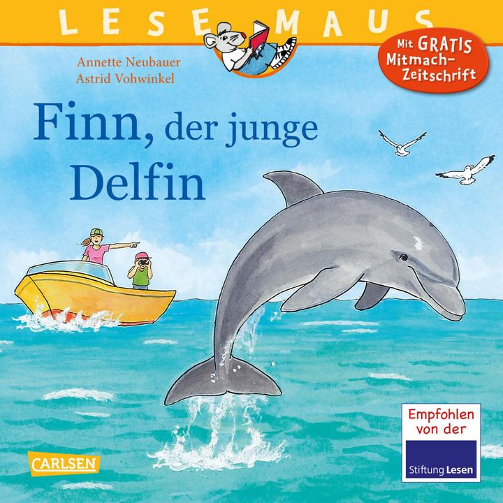 Actual product image Finn, der junge Delfin (German, Annette new farmer, 2012)