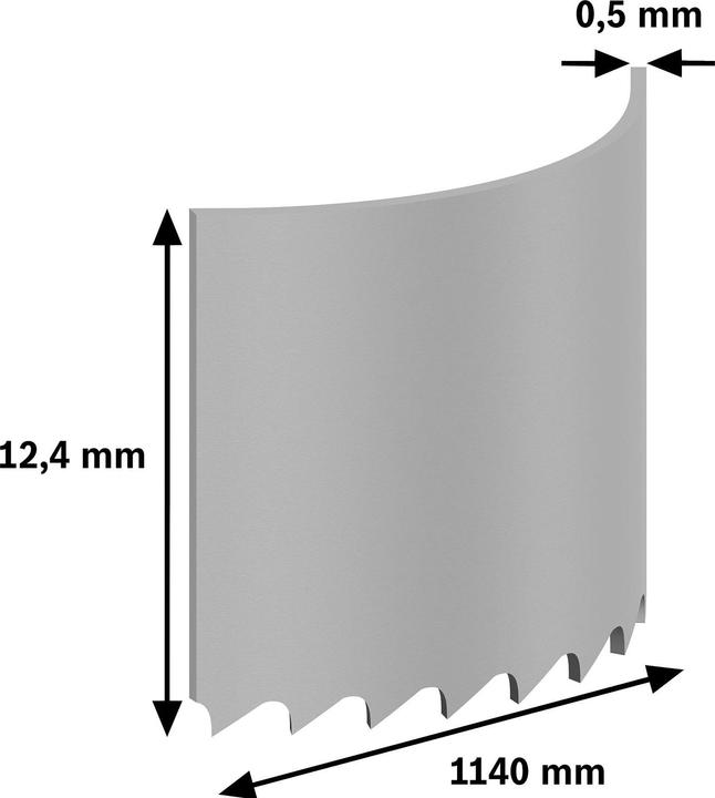 Produktbild Bosch Professional PRO Bandsägeblatt CB4414, Zahnteilung 1,8 mm (2608649007)