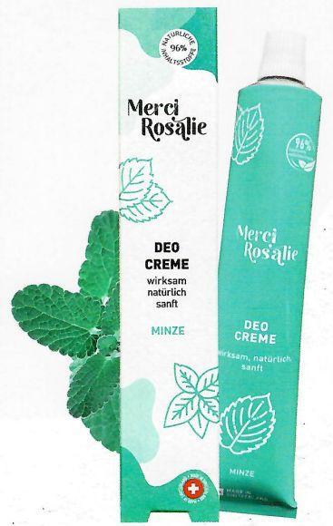 Produktbild Merci Rosalie Natürliche Deocreme (Crème, 50 ml)