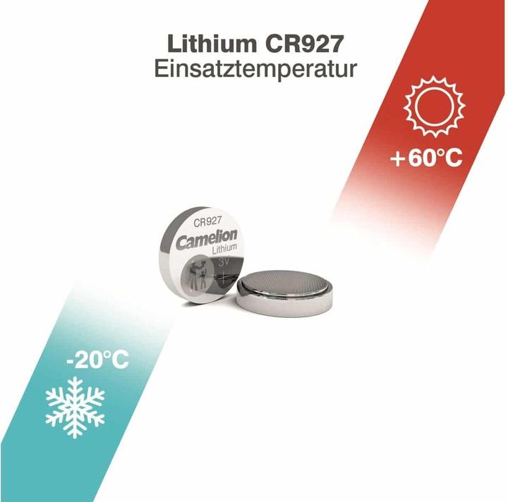 Produktbild Camelion Batterie Lithium CR927 ( 1 St. ) (1 Stk., Gerätespezifisch, 30 mAh)