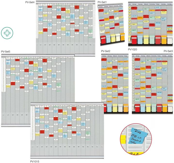 Actual product image Franken PLANNING BOARD 5TRÄG,35FÄCH (7 x 25.5 x 81.5 cm)