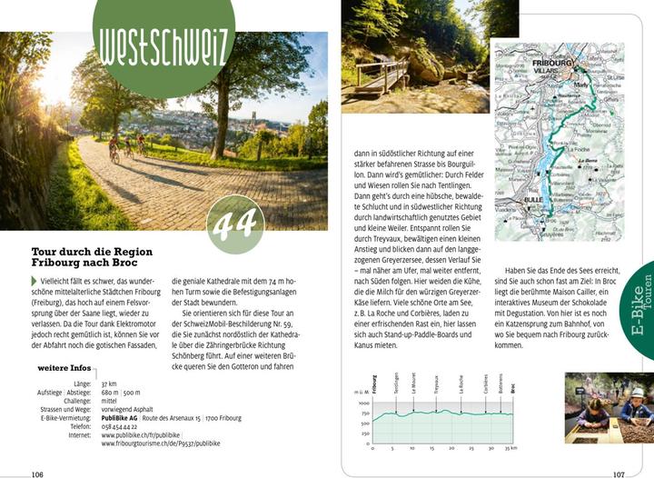 Produktbild E-Bike Touren Erlebnis Schweiz (Deutsch, Hallwag Kümmerly, 2022)